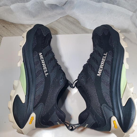 Merrell Womens Moab Speed 2 Black Hiking Trail Boot SIZE 7.5 - Picture 8 of 14